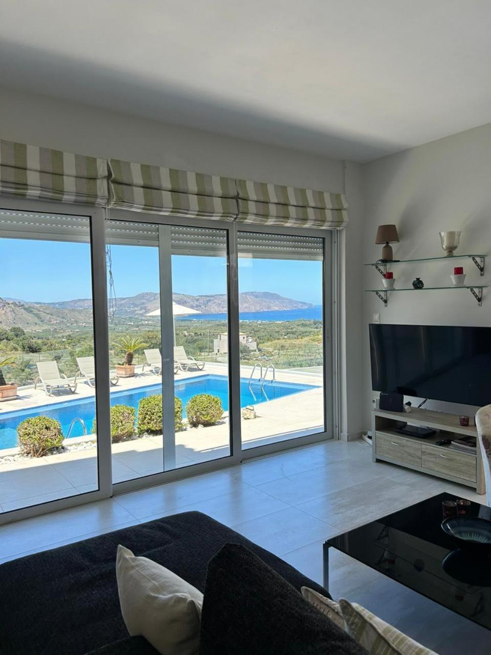 Villa Vuna - Private Pool -Sea View Chania  Exteriér fotografie