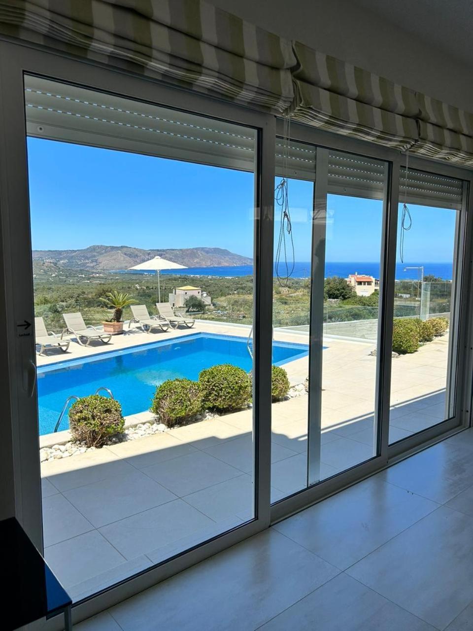 Villa Vuna - Private Pool -Sea View Chania  Exteriér fotografie