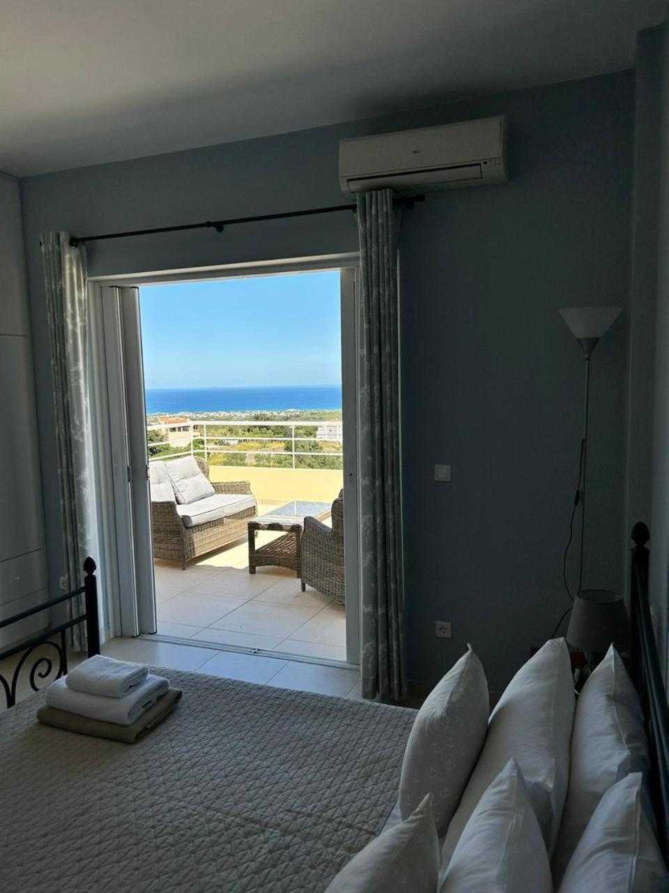 Villa Vuna - Private Pool -Sea View Chania  Exteriér fotografie