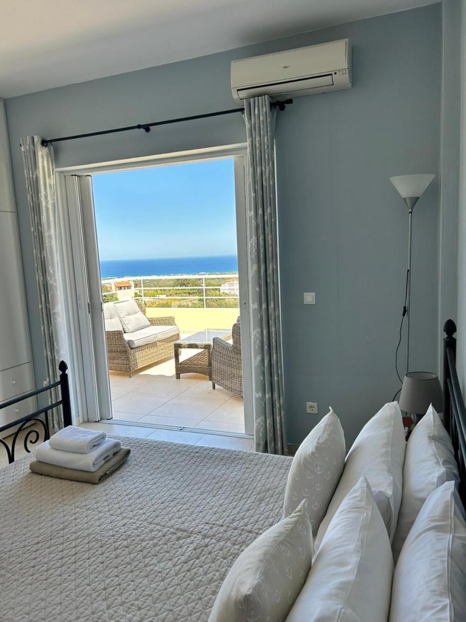Villa Vuna - Private Pool -Sea View Chania  Exteriér fotografie